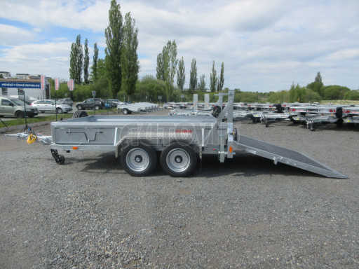 Přepravník mechanizace BT 6,5T 3,62x2,03/0,40 rampa, protiskluzová guma č.15