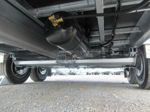 Přepravník mechanizace BT 6,5T 3,62x2,03/0,40 rampa, protiskluzová guma č.25