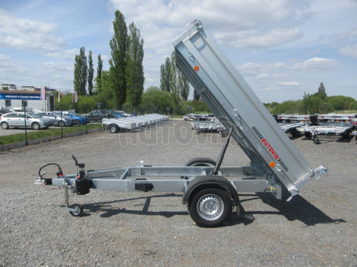 Sklápěcí přívěs VER SK 1,35T 2,30x1,55/0,30 ruč č.16