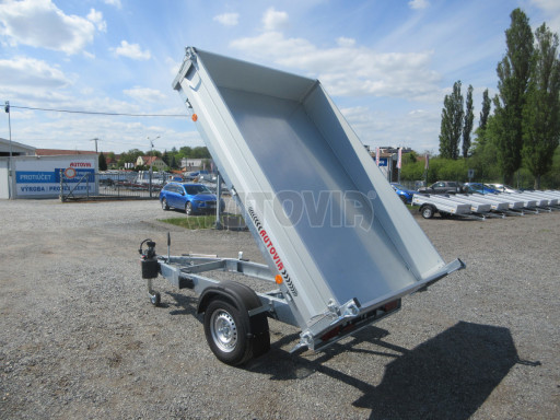 Sklápěcí přívěs VER SK 1,35T 2,30x1,55/0,30 ruč č.17