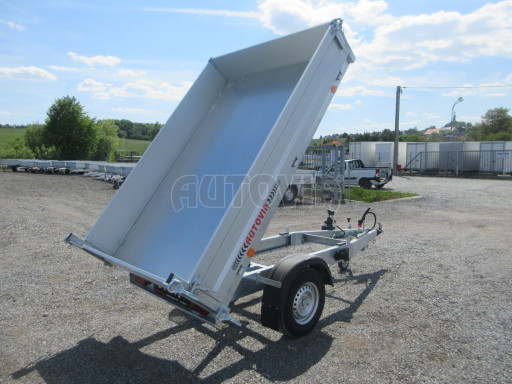 Sklápěcí přívěs VER SK 1,35T 2,30x1,55/0,30 ruč č.19