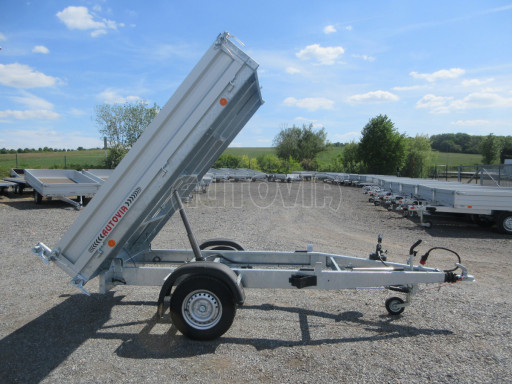 Sklápěcí přívěs VER SK 1,35T 2,30x1,55/0,30 ruč č.20