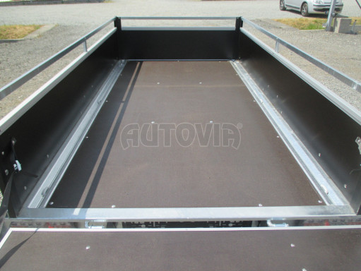 Hydraulicky sklopný přívěs ZV 26 1,3T B1 HS 2,50x1,30/0,35