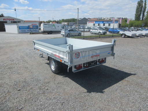 Sklápěcí přívěs VER SK 1,35T 2,65x1,55/0,30 ruč č.7