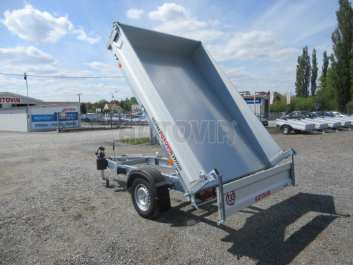 Sklápěcí přívěs VER SK 1,35T 2,30x1,55/0,30 ruč č.24
