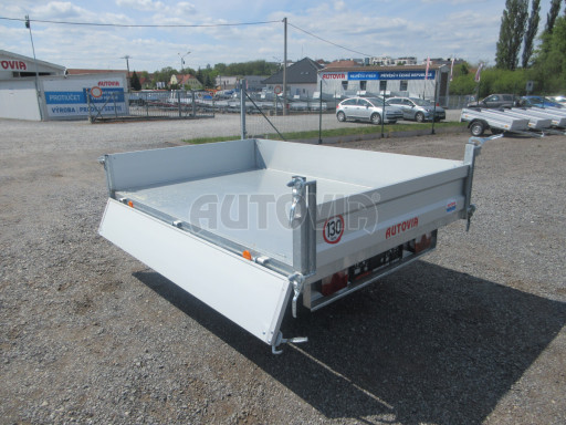 Sklápěcí přívěs VER SK 1,35T 2,30x1,55/0,30 ruč č.27