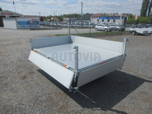 Sklápěcí přívěs VER SK 1,35T 2,30x1,55/0,30 ruč č.28