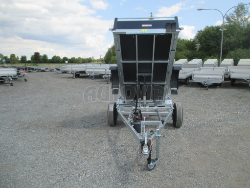 Hydraulicky sklopný přívěs ZV 26 1,3T B1 HS 2,50x1,30/0,35