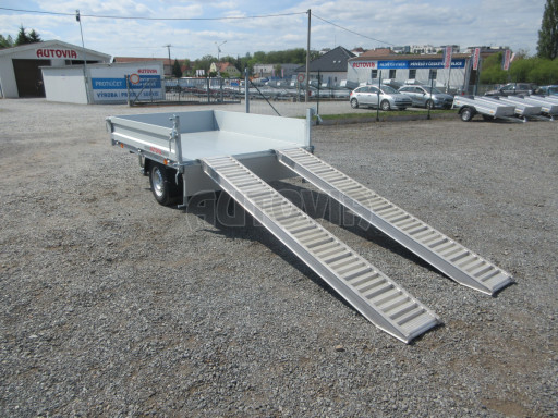 Sklápěcí přívěs VER SK 1,35T 2,30x1,55/0,30 ruč č.36