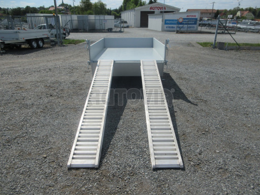 Sklápěcí přívěs VER SK 1,35T 2,30x1,55/0,30 ruč č.37