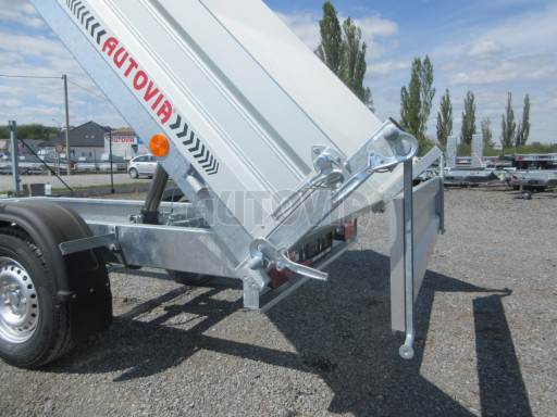 Sklápěcí přívěs VER SK 1,35T 2,65x1,55/0,30 ruč č.24