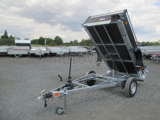 Hydraulicky sklopný přívěs ZV 26 1,3T B1 HS 2,50x1,30/0,35