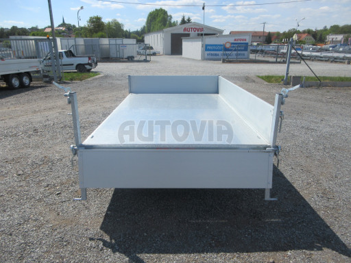 Sklápěcí přívěs VER SK 1,35T 2,65x1,55/0,30 ruč č.28