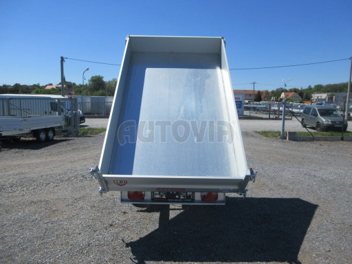 Sklápěcí přívěs VER SK 1,5T 2,65x1,55/0,30 ruč č.17