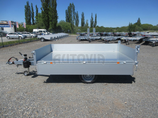Sklápěcí přívěs VER SK 1,5T 2,65x1,55/0,30 ruč č.25