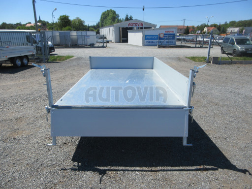 Sklápěcí přívěs VER SK 1,5T 2,65x1,55/0,30 ruč č.28