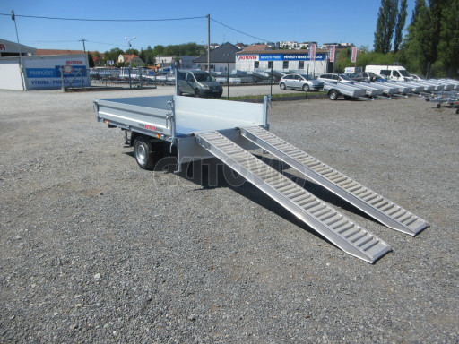 Sklápěcí přívěs VER SK 1,5T 2,65x1,55/0,30 ruč č.35