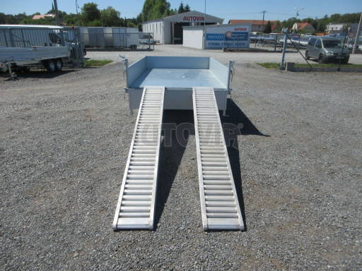 Sklápěcí přívěs VER SK 1,5T 2,65x1,55/0,30 ruč č.36