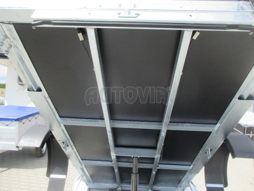 Hydraulicky sklopný přívěs ZV 26 1,3T B1 HS 2,50x1,30/0,35