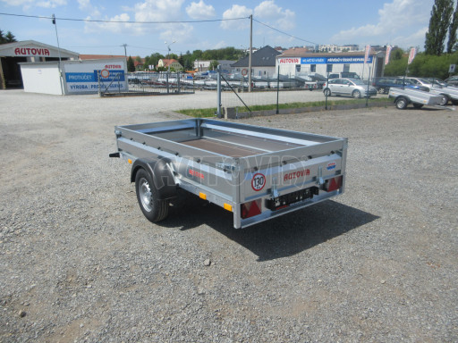 Přívěs za osobní auto brzděný KLB 1,3t 2,65x1,30/0,34 č.6