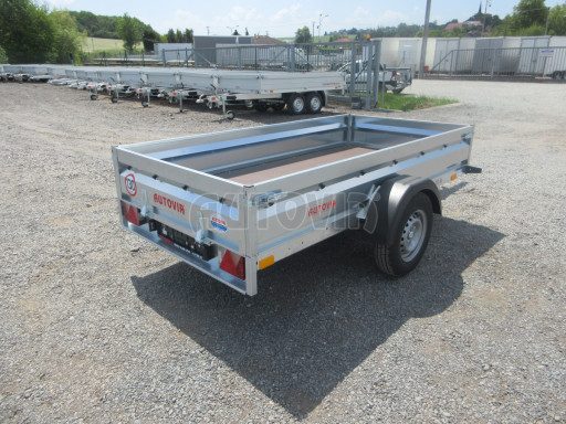 Přívěs za osobní auto brzděný KLB 1,3t 2,65x1,30/0,34 č.8