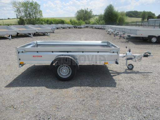 Přívěs za osobní auto brzděný KLB 1,3t 2,65x1,30/0,34 č.9