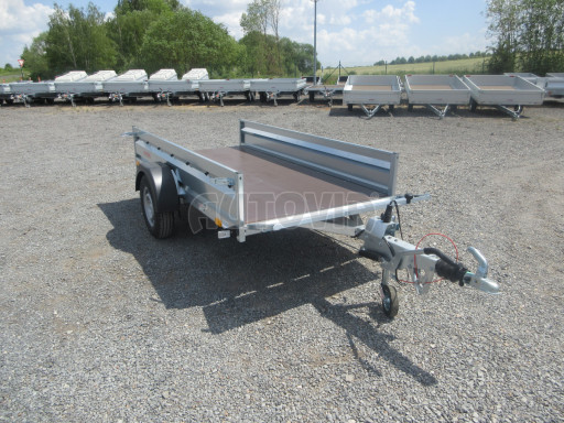 Přívěs za osobní auto brzděný KLB 1,3t 2,65x1,30/0,34 č.15
