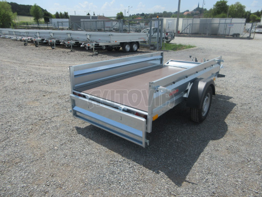 Přívěs za osobní auto brzděný KLB 1,3t 2,65x1,30/0,34 č.16