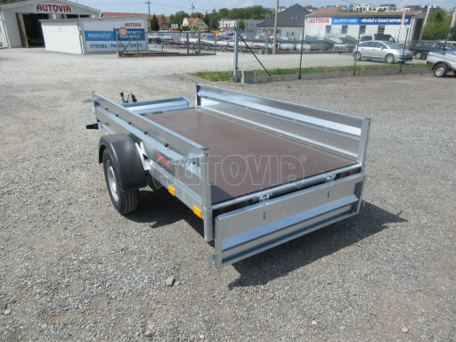 Přívěs za osobní auto brzděný KLB 1,3t 2,65x1,30/0,34 č.18