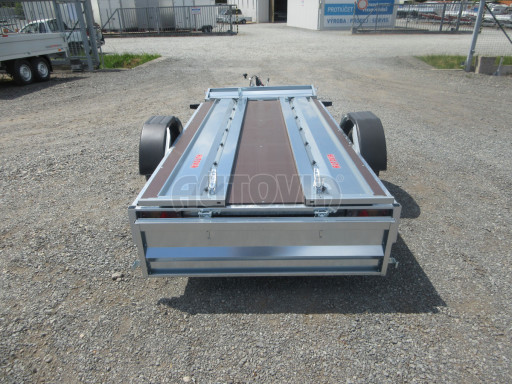 Přívěs za osobní auto brzděný KLB 1,3t 2,65x1,30/0,34 č.21