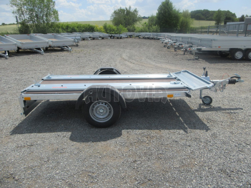 Přívěs za osobní auto brzděný KLB 1,3t 2,65x1,30/0,34 č.23