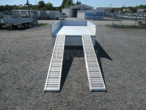 Sklápěcí přívěsný vozík ATS 3SKS 2,7T 3,32x1,70/0,35 ECO ZN v elektrice č.45