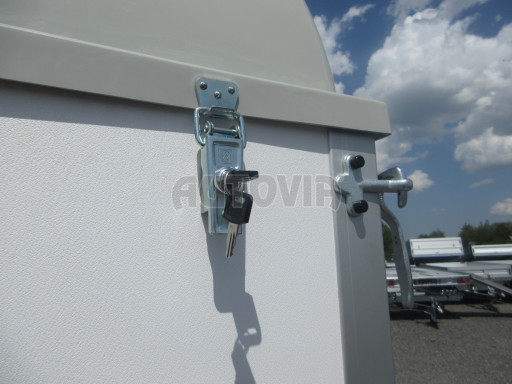 Skříňový vozík s laminátovým víkem ZV 27 N1 O 2,50x1,48/1,65 č.13