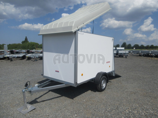 Skříňový vozík s laminátovým víkem ZV 27 N1 O 2,50x1,48/1,65 č.20