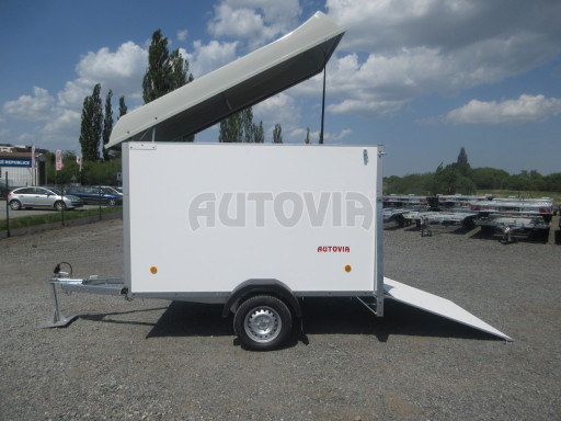Skříňový vozík s laminátovým víkem ZV 27 N1 O 2,50x1,48/1,65 č.21