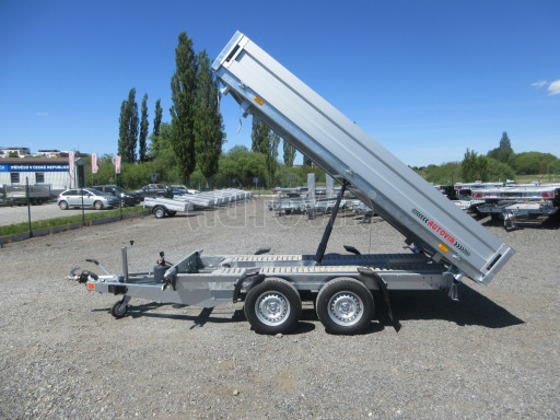 Třístranný sklápěč ATS 3SKS 2,7T 3,32x1,70/0,35 ECO ruční hydraulika č.6