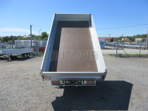 Třístranný sklápěč ATS 3SKS 2,7T 3,32x1,70/0,35 ECO ruční hydraulika č.8