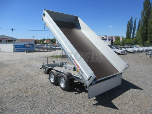 Třístranný sklápěč ATS 3SKS 2,7T 3,32x1,70/0,35 ECO ruční hydraulika č.3