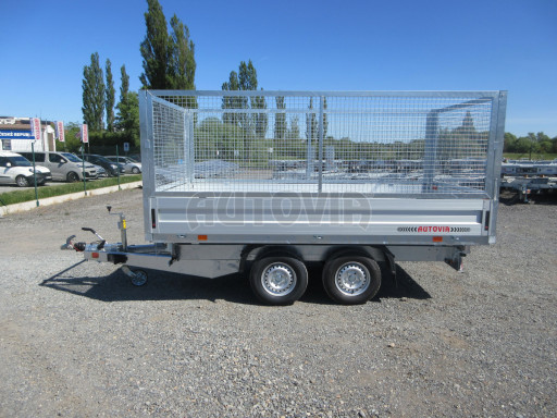 Sklopný přívěs ATS 3SKS 2,7T 3,32x1,70/1,35 POČ GITTER v elektrice č.7