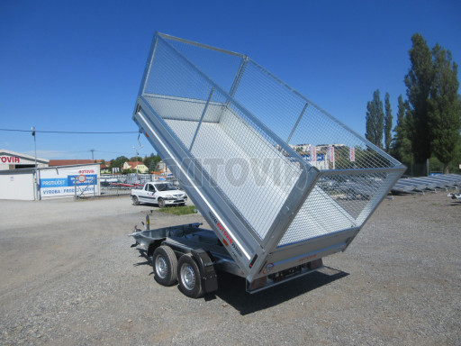 Sklopný přívěs ATS 3SKS 2,7T 3,32x1,70/1,35 POČ GITTER v elektrice č.20