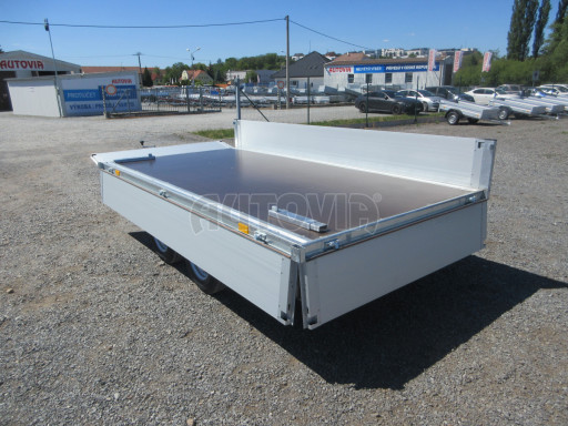 Třístranný sklápěč ATS 3SKS 2,7T 3,32x1,70/0,35 ECO ruční hydraulika č.30