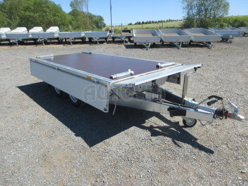 Třístranný sklápěč ATS 3SKS 2,7T 3,32x1,70/0,35 ECO ruční hydraulika č.32