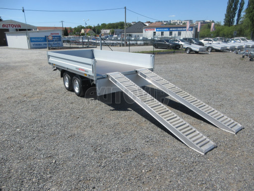 Třístranný sklápěč ATS 3SKS 2,7T 3,32x1,70/0,35 ECO ruční hydraulika č.35