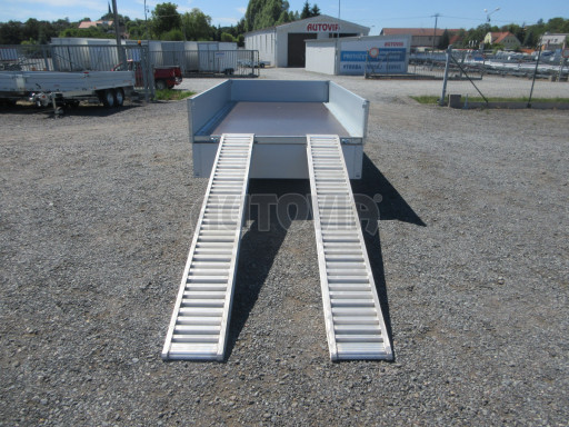 Třístranný sklápěč ATS 3SKS 2,7T 3,32x1,70/0,35 ECO ruční hydraulika č.36