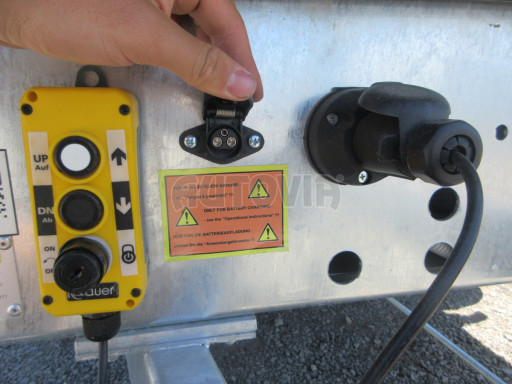 Sklopný přívěs ATS 3SKS 3,5T 3,32x1,70/1,35 ZN POČ GITTER v elektrice č.14