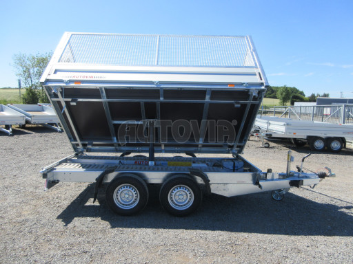 Sklopný přívěs ATS 3SKS 2,7T 3,32x1,70/1,35 POČ GITTER v elektrice č.34