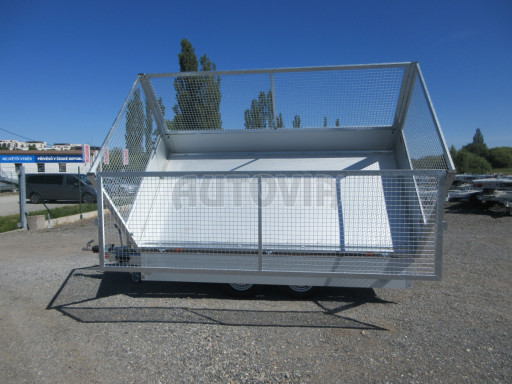 Sklopný přívěs ATS 3SKS 2,7T 3,32x1,70/1,35 POČ GITTER v elektrice č.38