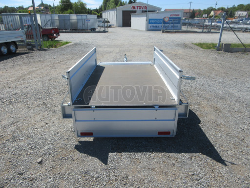 Skladový přívěs, jednoosý nebrzděný PN 7 2,06x1,24/0,40 POČ