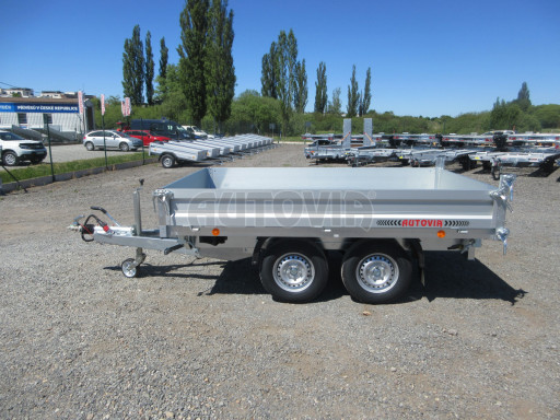 Třístranný sklápěcí přívěs VER 3SKS 2,7T 2,65x1,55/0,30 v elektrice č.7