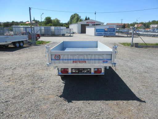 Třístranný sklápěcí přívěs VER 3SKS 2,7T 2,65x1,55/0,30 v elektrice č.9